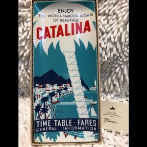 NEW Rosanna collectible ceramic travel plate